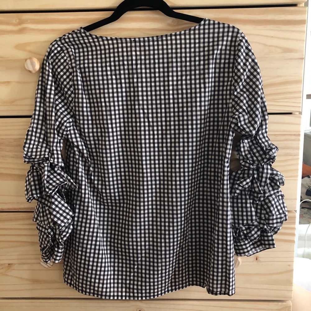 Gingham cotton top - Picture 5 of 5